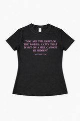 You are the Light spring tee